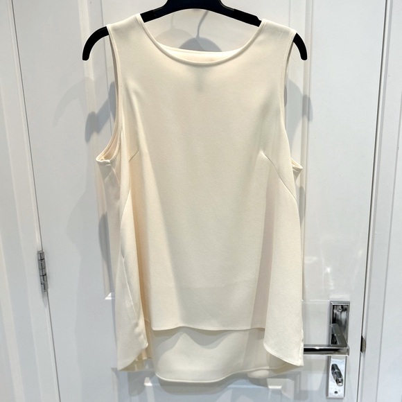 Rag and Bone Silk faux open back sleeveless top - Picture 4 of 5